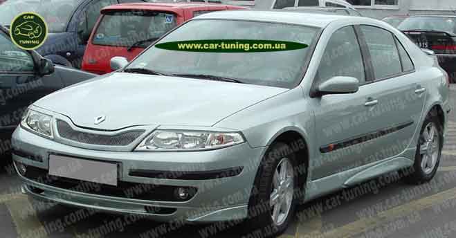 Докладка переднего бампера Renault Laguna 01-05