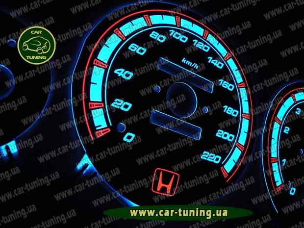 Подсветка щитка приборов Honda Accord Coupe